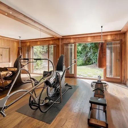 Luxury Sauna Cinema Mont Blanc Views In Holiday home Megeve