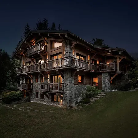 Luxury Sauna Cinema Mont Blanc Views In Casa de Férias *