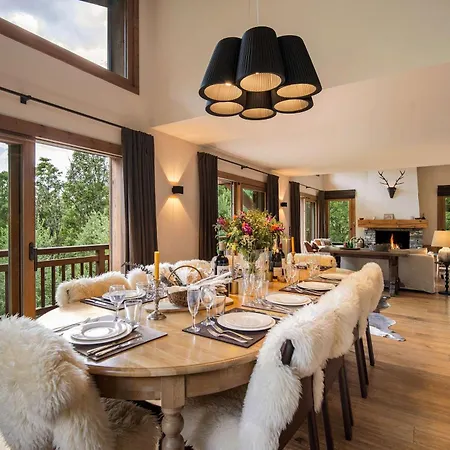 Holiday home Luxury Sauna Cinema Mont Blanc Views In Megeve